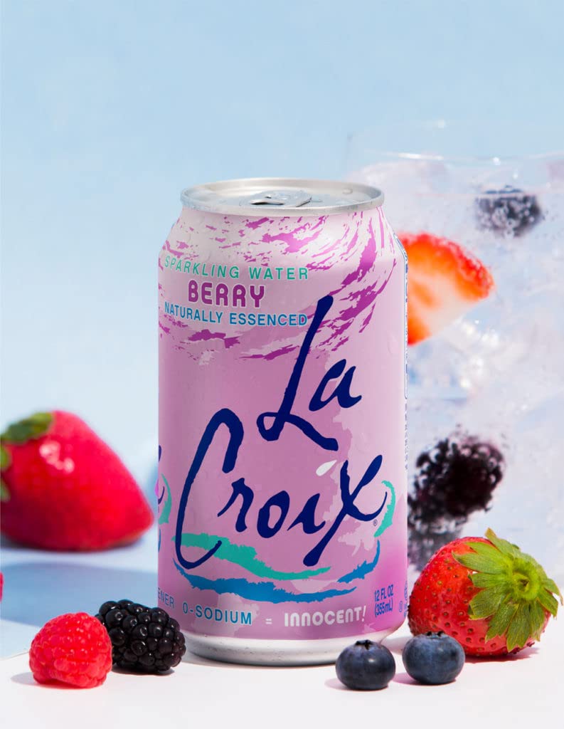 La Croix Sparkling Water, Berry, 12 Fl Oz (Pack Of 12)