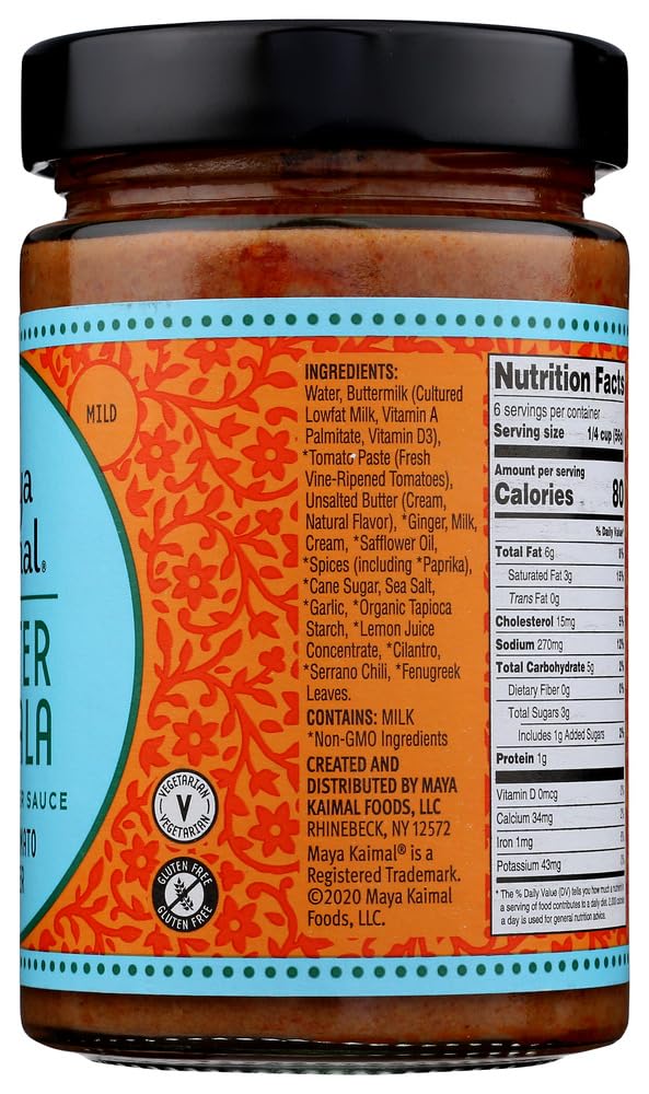 Maya Kaimal Butter Masala Simmer Sauce (Pack Of 2)