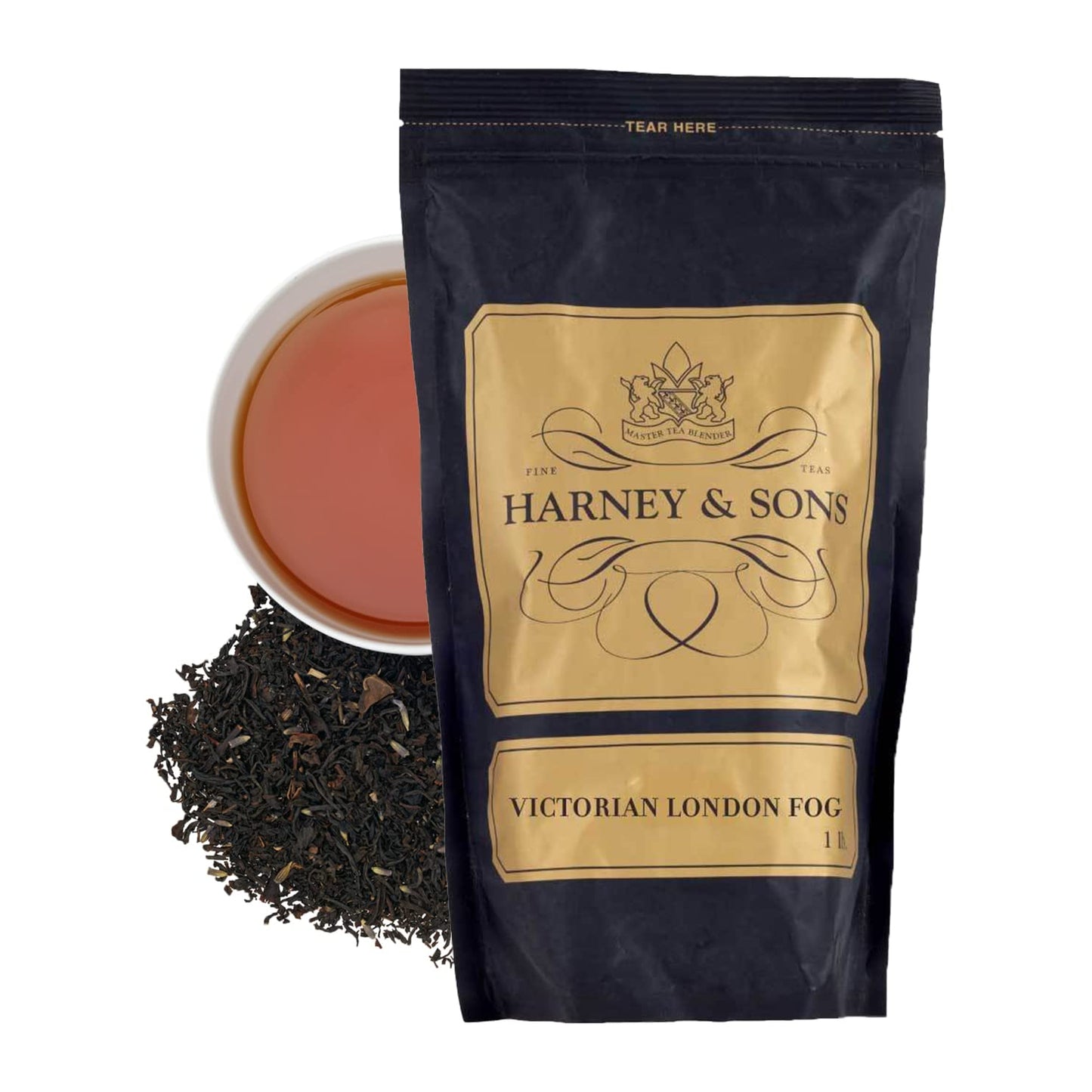 Harney & Sons Loose Tea - Victorian London Fog, 16 Ounce, Model 32-0431