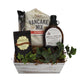 Gift Basket Village Maple Farms Gift Tray: Gourmet Pancake Mix, Biscotti, Syrup, Coffee, Perfect Breakfast Set, 9X7X4”, 3.38 Lbs