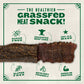 Made By True Garlic & Herb Biltong Slab - Grass-Fed Beef Whole Jerky Slab (8 Oz, Pack Of 1) - High-Protein Keto Snack, Natural,  -Free & Gluten-Free - Uncut Beef Jerky With Bold Garlic Flavor