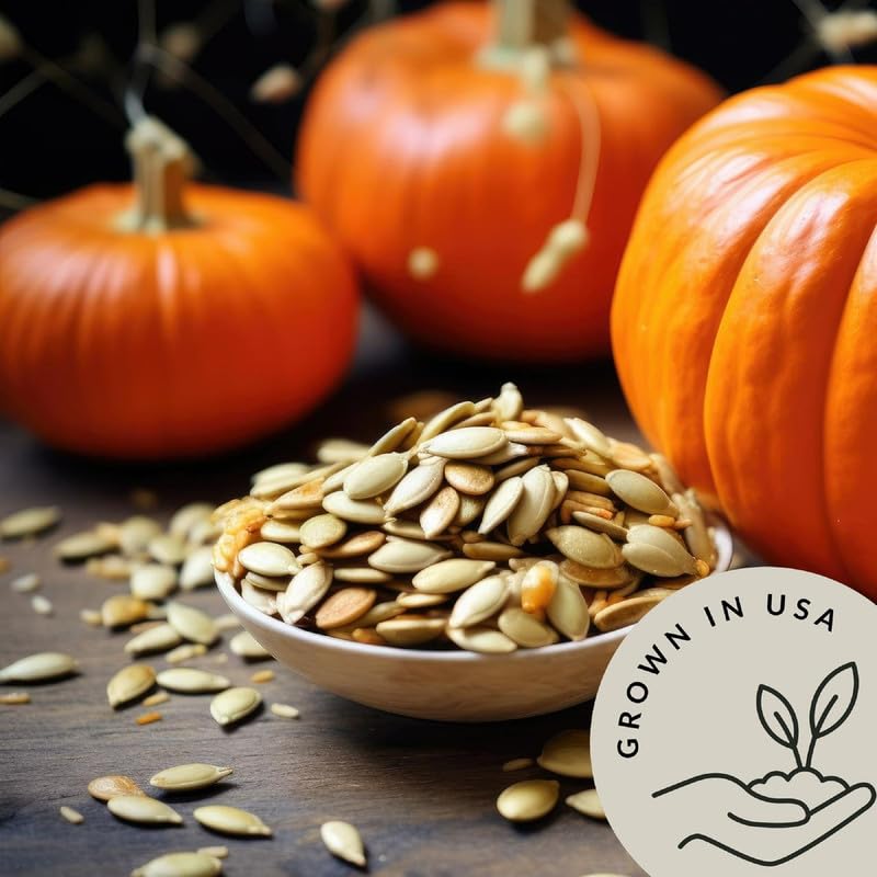 Organic Raw Pumpkin Seeds To Eat (2.8Lb) - Bulk Whole Unsalted Pepitas With No Shell By Be Still Farms - Natural Snacks For Keto