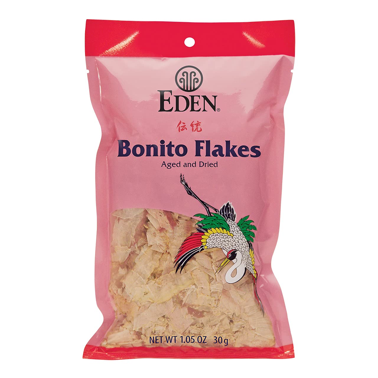 Eden Japanese Bonito Flakes, Shaved Skipjack Tuna, Katsuobushi ??, Traditionally Aged and Dried, Hardwood Smoked, Make Dashi and Miso Soup, 1.05 oz