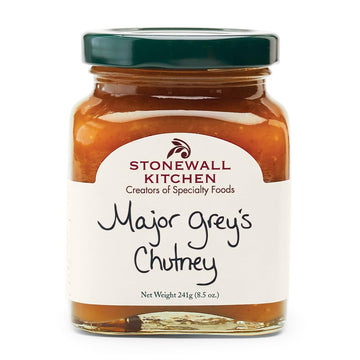 Stonewall Kitchen Major Greys Chutney, 8.5 oz, Model 130821, Pack of 1