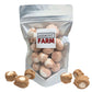 Airmont Farm Freeze-Dried Candy Salt Water Taffy - Root Beer Flavor, Bite-Sized Pieces, 2 oz, Crunchy Snack