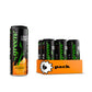 Green Cola Green Orangeade - No Added Sugar, 10% Real Orange Juice, 20 Calories, 12 Fl Oz (Pack of 6)