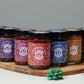 Blueberry, Raspberry, Strawberry, and Apricot Jam - 4 pack