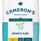 Camerons Coffee Breakfast Blend Roasted Ground Coffee, 32 Ounce, Brown, Model PP-GRCE28346