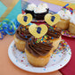 GRAPHICS & MORE Cupcake Toppers Set of 6, Acrylic, Worcester State, Heart Decoration, One Size, Model CUPCAKE.HEART.CLCWOS.Z007183