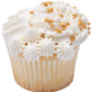 DecoPac Gold Celebration Wishes Fusion Mix Sprinkles  26oz  Shaped Candy Sprinkles in Handheld Container  Edible Decorations For Celebration Cakes  Cupcakes  Cookies and Donuts