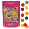 Fruidles Mixed-Fruit Discs Button Hard Candy, Individually Wrapped, Half-Pound