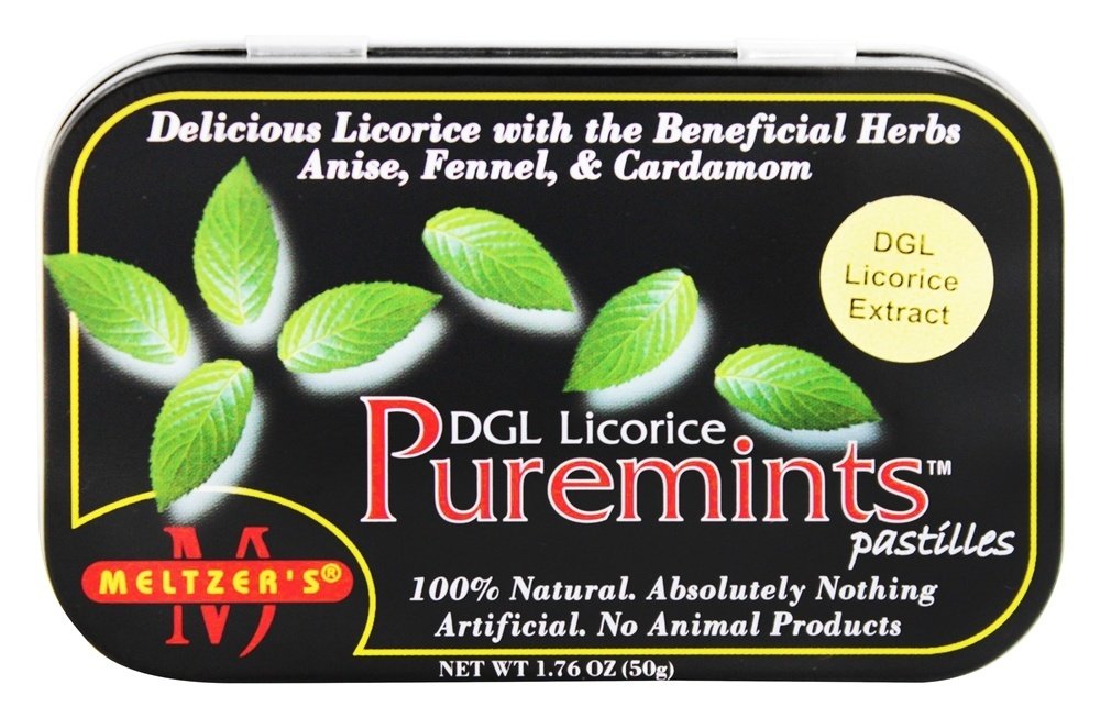 Meltzer'S Puremints Licorice -- 1.76 Oz