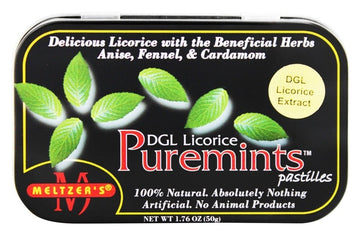 Meltzer'S Puremints Licorice -- 1.76 Oz