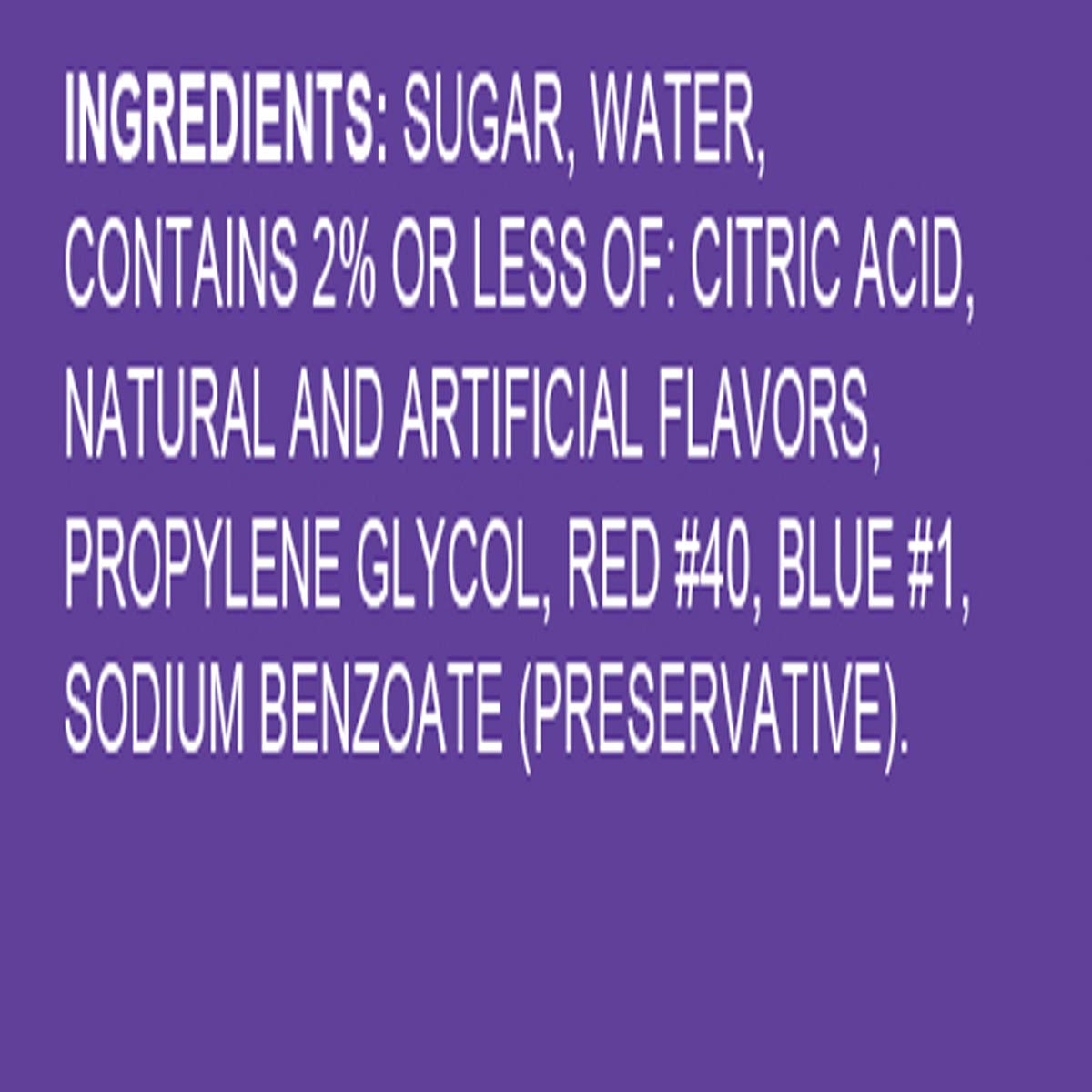 Hypothermias Shaved Ice & Snow Cone Syrup - Quart (32 Fl. Oz) - Grape - Made With Non-Gmo 100% Pure Cane Sugar, No Corn Syrup -