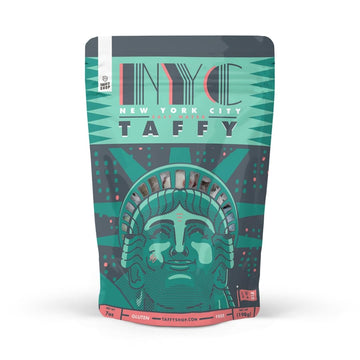 Taffy Shop NYC Statue of Liberty Salt Water Taffy - New York City - Gourmet Soft Chewy Candy, Variety Pack, Bulk Sweet Snack, Fr