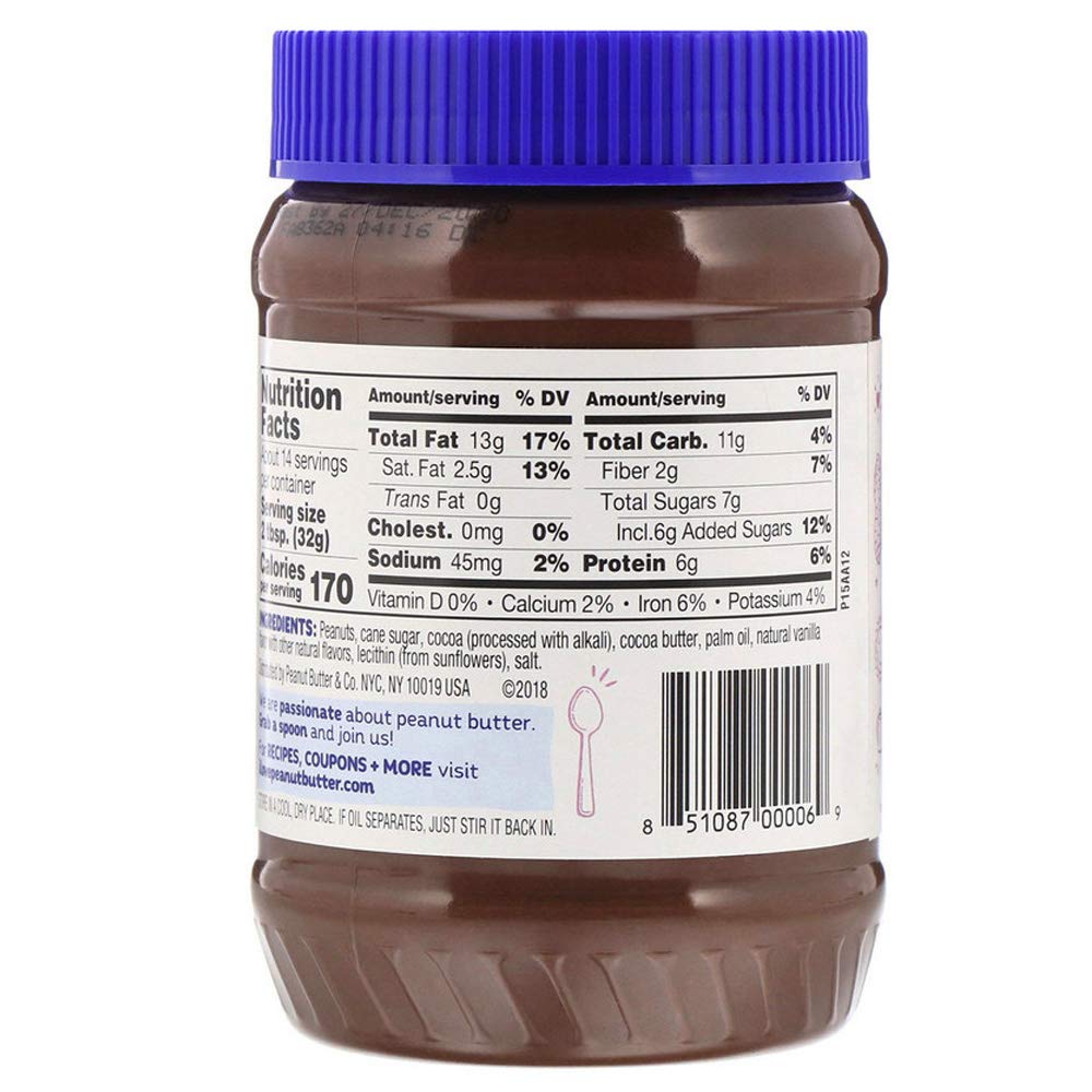 Peanut Butter & Co Dark Chocolate Dreams Peanut Butter, 16 oz