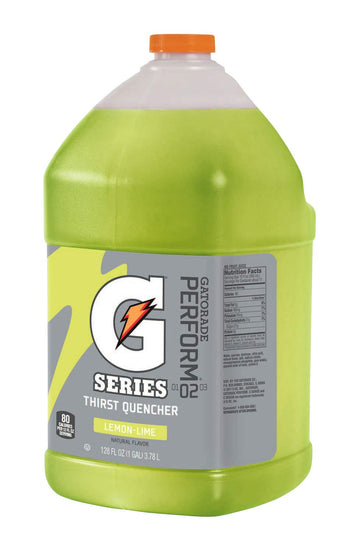 Gatorade 03984 Thirst Quencher Liquid Concentrate, Yellow, Lemon-Lime, 128 Fl Oz (Pack Of 4)