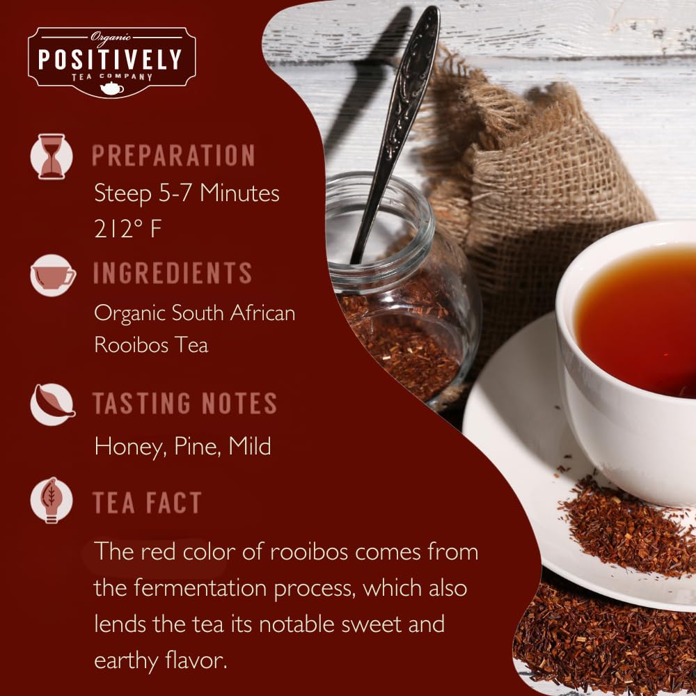 Organic Positively Tea Company Tea Variety Sampler, Loose Leaf, 4 Ounce, 3 Pack