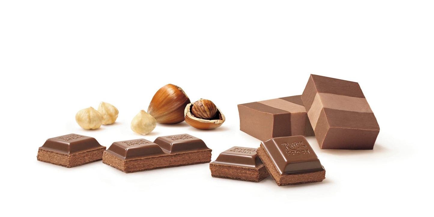 Ritter Sport 100 G Nougat Chocolate, 100 G (Pack Of 13 13)
