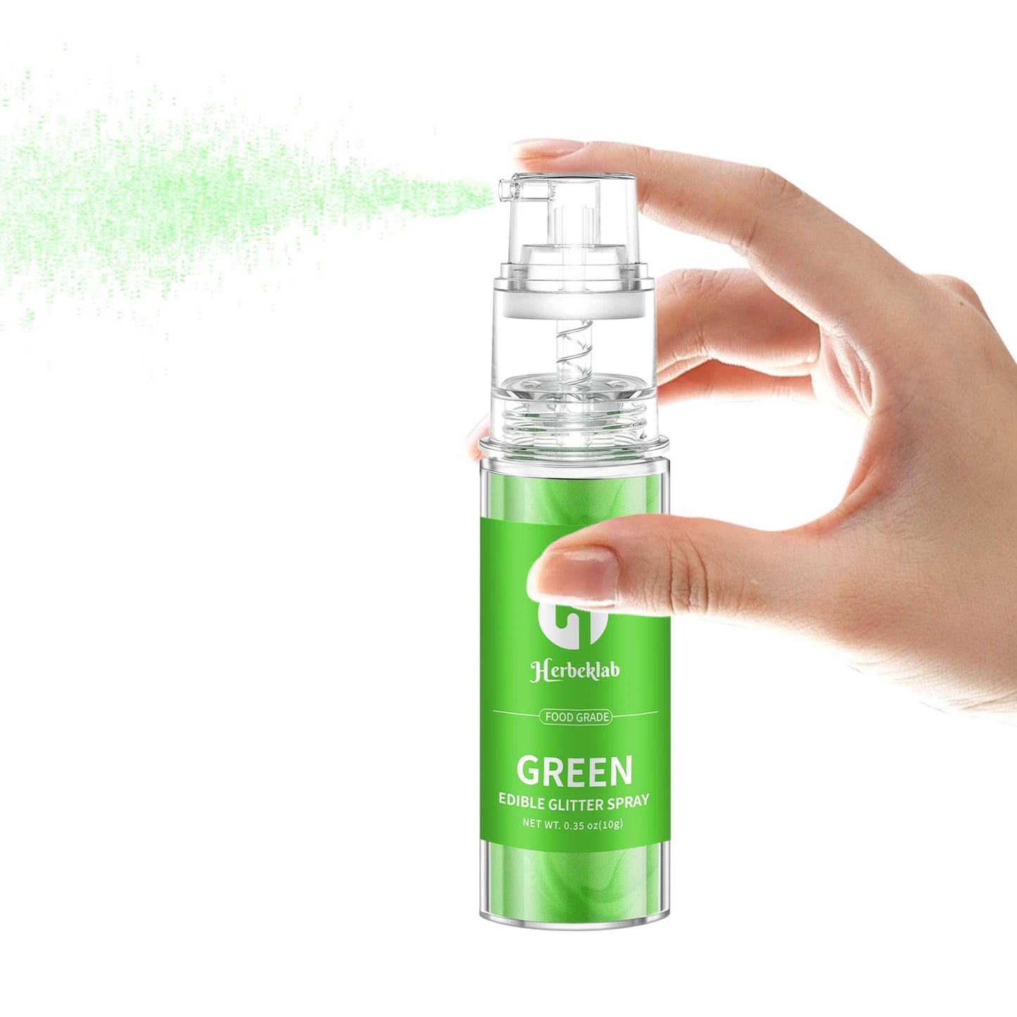 Green Edible Glitter - Edible Glitter Spray 10G Edible Green Glitter For Cakes Food Grade Drink Glitter Green Edible Glitter For