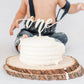 Cake Topper One Year Old One Cake Topper -Rustic Wood Cake Topper First Birthday Cake Topper - 1St Birthday - Smash Cake Topper