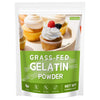 NutraBloom Unflavored Gelatin Powder, Premium Versatile Thickening Agent Beef Gelatin Powder 4 Ounce for Baking, Cooking Homemad