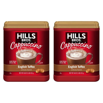Hills Bros. Flavor Coffee (English Toffee, 16 Ounce (Pack of 2))
