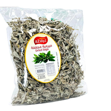 Dried Sage Leaves 7 oz (200g) Whole Loose Leaf Sage, Great for Tea, Cooking and Food Flavoring, Natural & Authentic Product of J