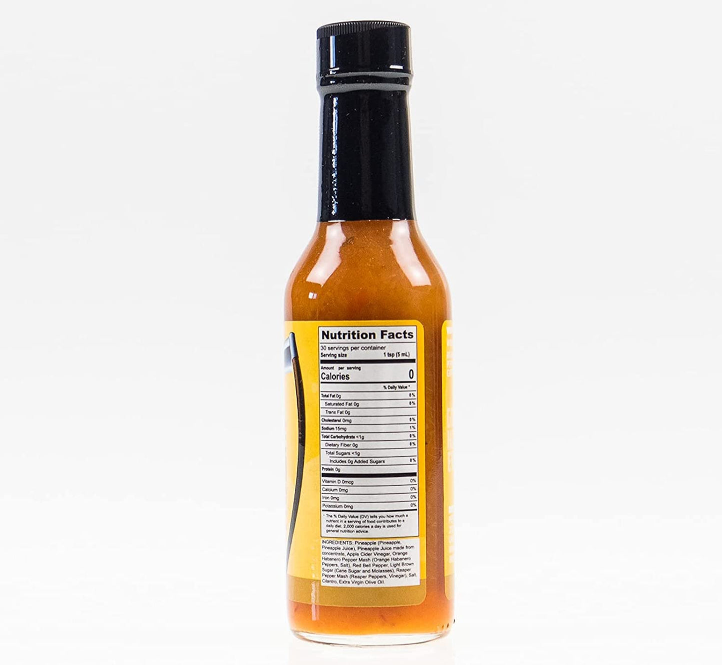 Pepper Joes Pineapple Reaper Hot Sauce - Premium Carolina Reaper Sauce - Made With Worlds Hottest Chili Pepper And Ripe Pineappl