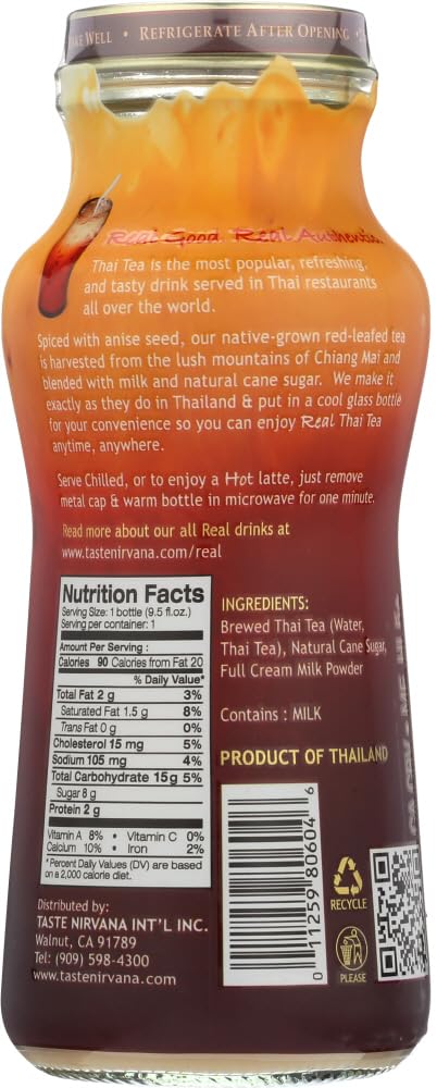 Taste Nirvana Creamy Thai Tea (12X9.5Oz )