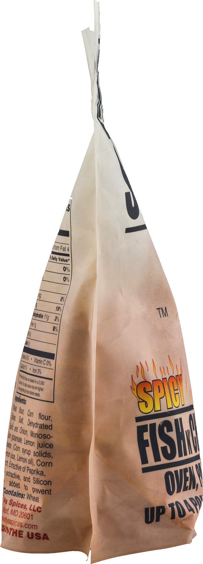 Leftys Spices Fish N Chicken Mix for Oven, Pan or Deep Fry 16oz Bag (Pack of 3) Chose Flavor Below (Spicy)