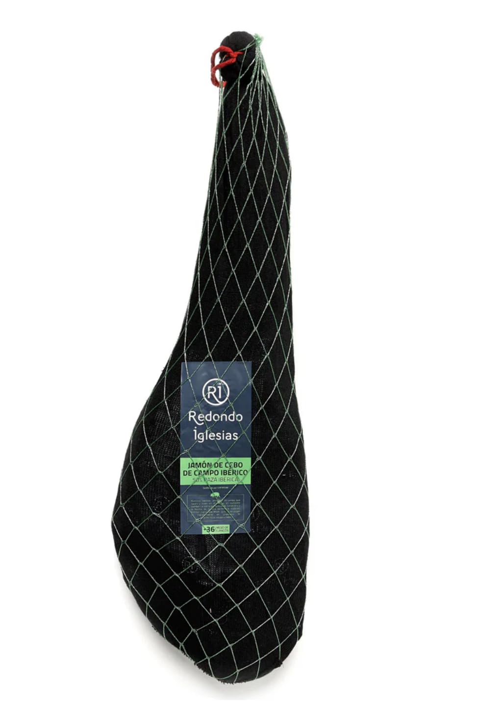 Jamon Ib  Rico Grass Fed - La Nava - Bone - In (16 To 18 Lb Aprox) - 36 Months Aged - Dry Cured Ham - Spain Gourmet Delicatessen