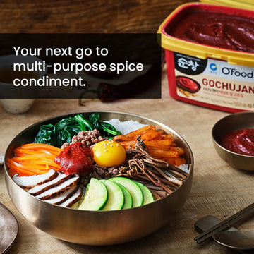 Chung Jung One Mild Gochujang Red Chili Pepper Paste, 2.2 lb, Traditional Fermented Sauce, Spicy Sweet Savory Flavor