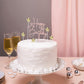 Happy Birthday Cake Topper Cake Decoration Birthday Cake Supplies (Pink Star Cake Topper)