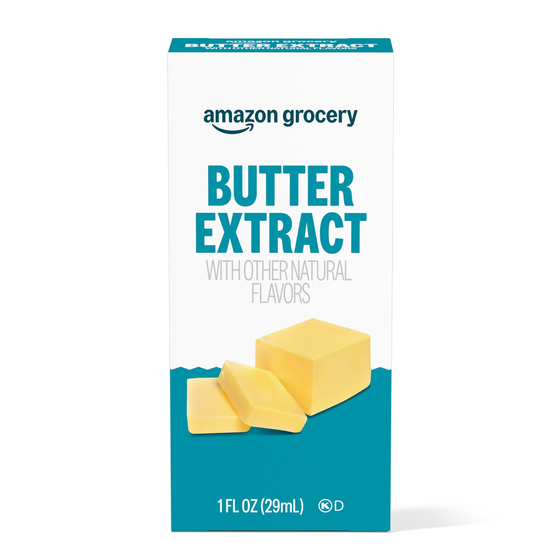 Amazon Grocery Butter Extract, 1 Fl Oz, Previously Amazon Fresh, Packaging May Vary