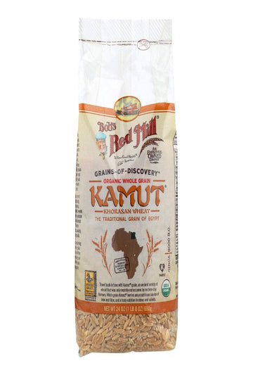 Bobs Red Mill Organic Whole Grain Kamut 24 Oz