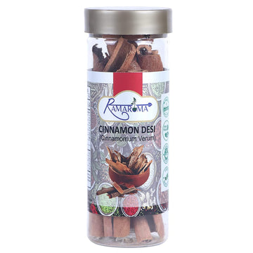 Ramaroma, Cinnamon Sticks (85G/3Oz) Non-Gmo & Raw Cinnamon | Organic Cinnamon Sticks | Cinnamon Whole | Strong Aroma, Perfect Fo