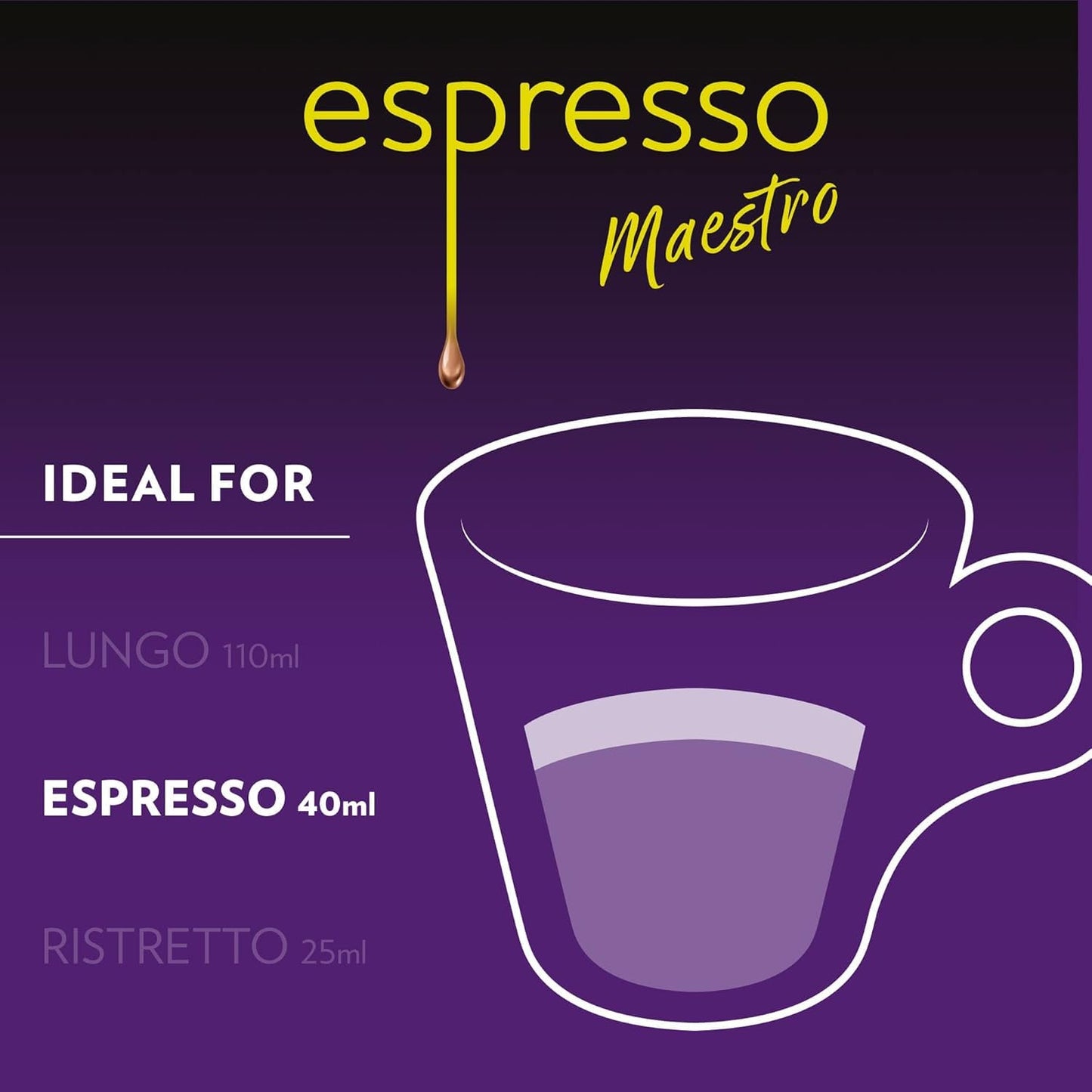 Lavazza Espresso Maestro Intenso Aluminum Capsules Compatible with Nespresso* Original Machines  Medium-Dark Espresso Roast  Arabica and Robusta (120 Capsules)