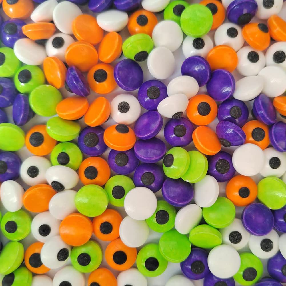 Eastron Edible Candy Eyeballs Eyes Cake Cupcake Toppers Cookie Decorations Dessert Sprinkles for Halloween Christmas Birthday Pa