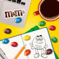 M&MS Peanut Milk Chocolate Candy, 2.55 oz Bag (Pack of 12)