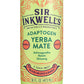 Sir Inkwells Adaptogen Yerba Mate, 150mg Organic Caffeine, 300mg Ashwagandha, Blood Orange & Mango, 16oz, 12pk