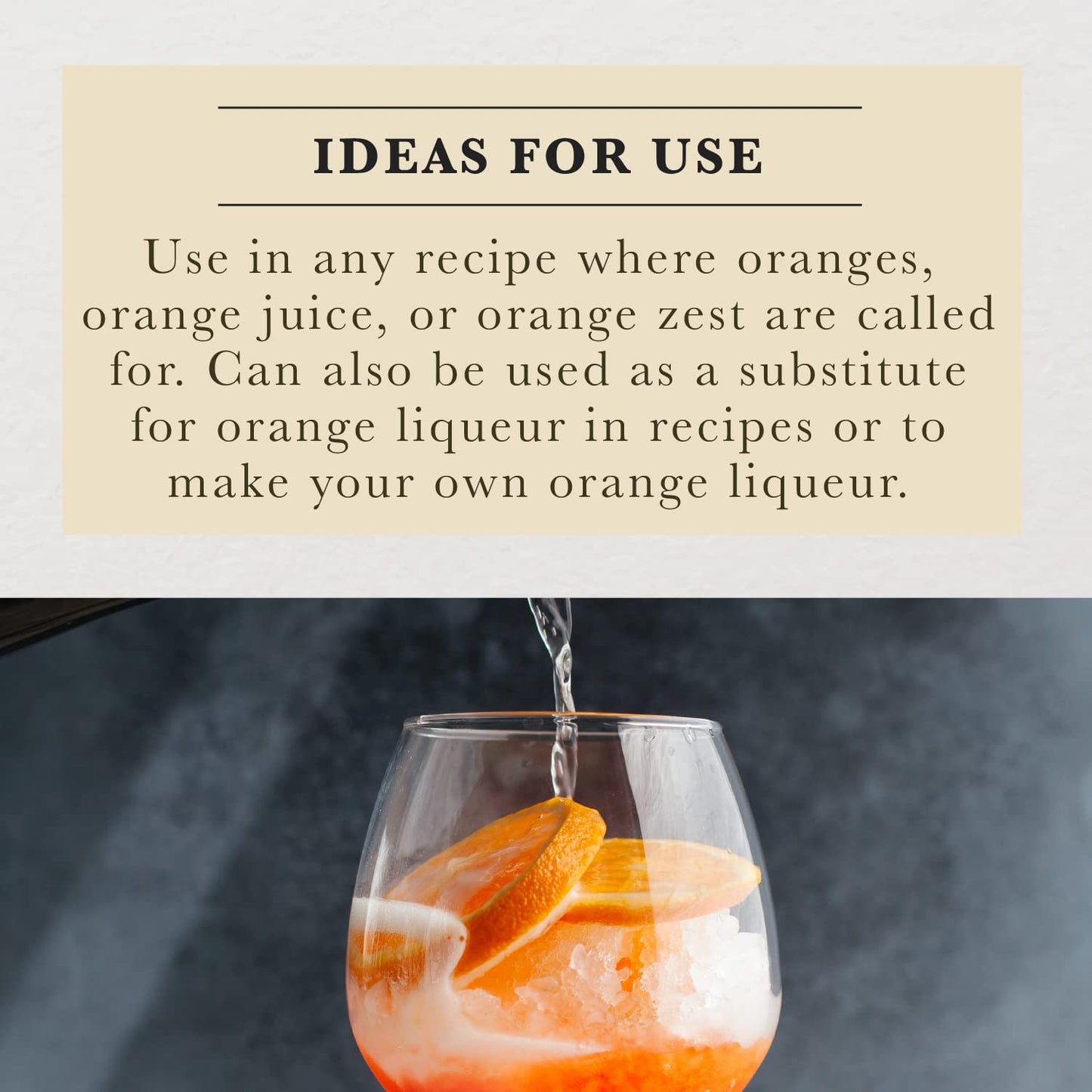 Cook'S Pure Orange Extract From Florida Oranges | For Ice Cream, Cakes, Breads, Cookies And Drinks, 8 Oz