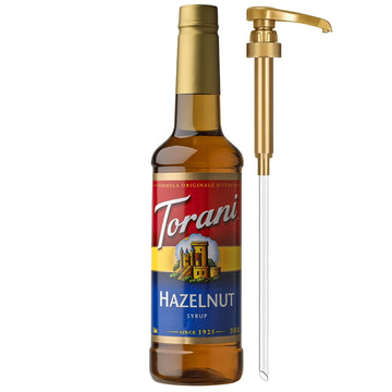 Torani Blue Raspberry Syrup for Drinks, Flavoring for Iced Tea, Lemonade, and Sodas, Pump Included, 25.4 Oz