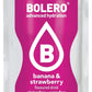 Bolero- Sugar Free Drink Mix Packets Banana And Stawberry Fruit Flavors | Powdered Flavored Water Packets | 12 Large Sachet On The Go Packets