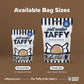 Taffy Shop Gimme Smore, Graham  Er, Chocolate, Marshmallow Salt Water Taffy – Gourmet Soft Chewy Candy, Bulk Sweet Snack, Fresh Gift & Gluten-Free, 140 Individually Wrapped Pieces (32Oz)