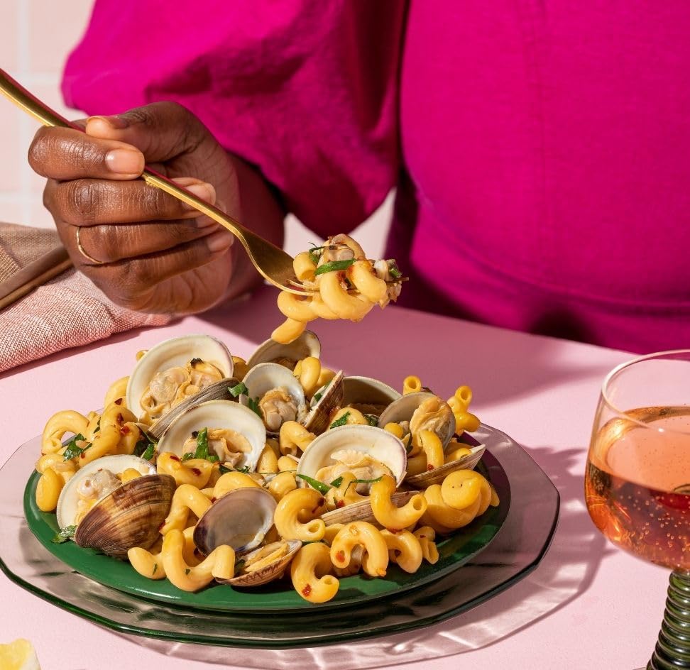 ZENB Plant-Based Cavatappi - Pasta Made From 100% Yellow Peas, Gluten Free, Non-GMO & Vegan, Less Carbs than Traditional Pastas,