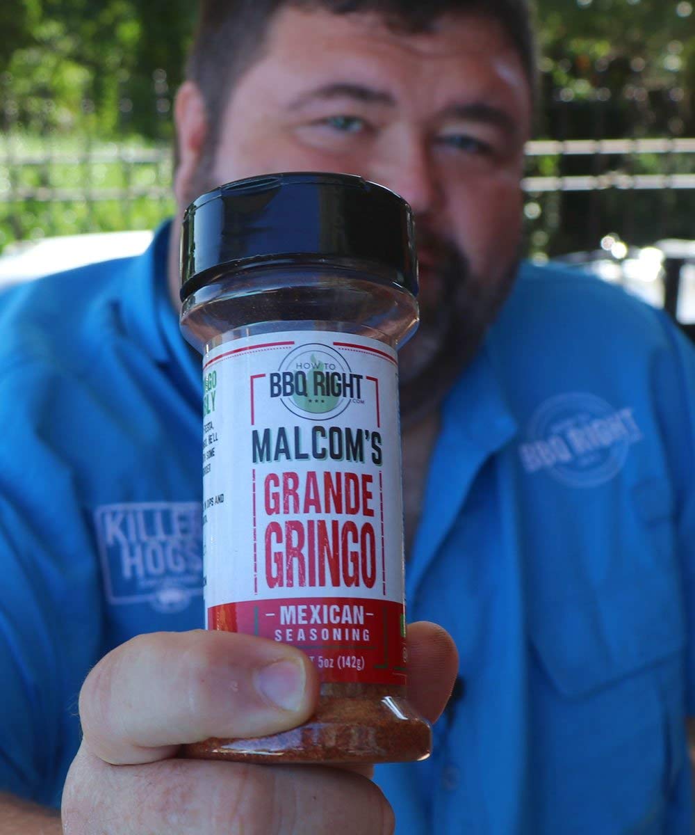 Malcom'S Seasoning Grande Gringo | Spicy Mexican Seasoning For Bbq, Grill, Tacos, Dips, Even Margaritas | 11 Ounces