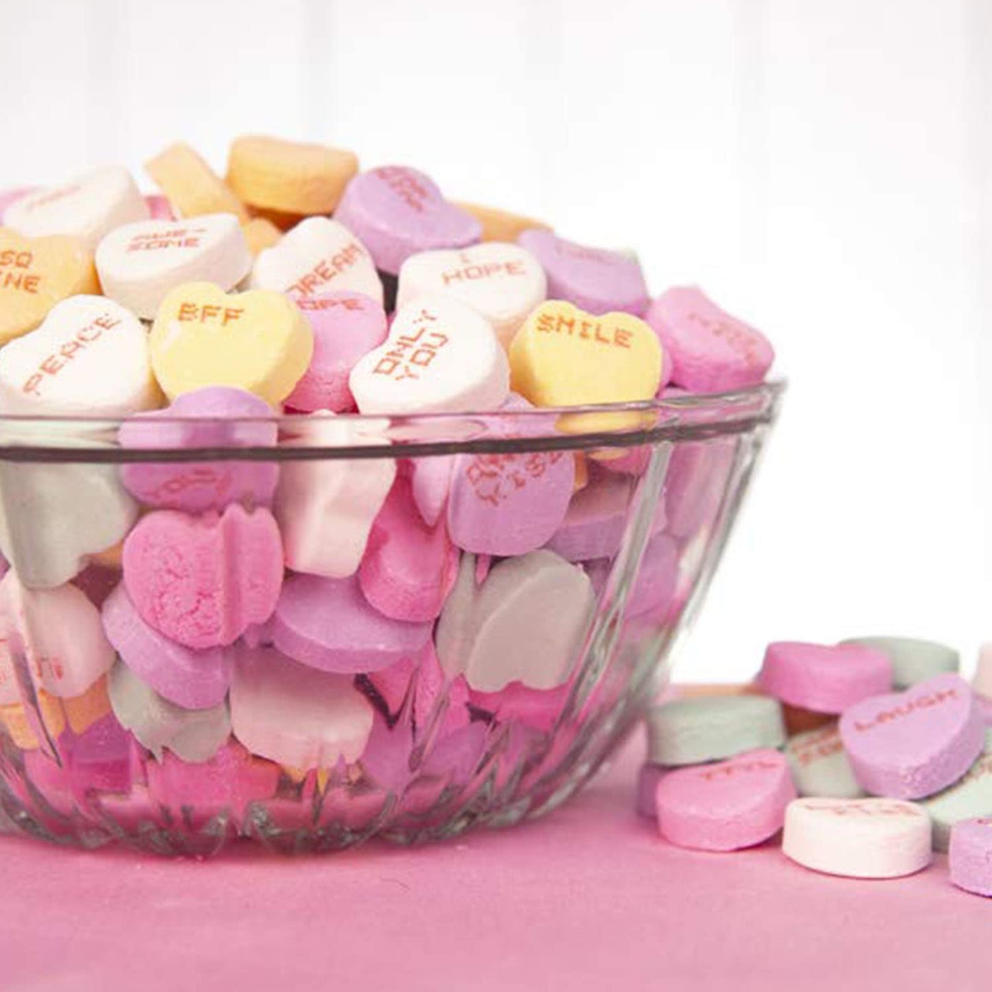 Brach'S Tiny Conversation Hearts, Valentine'S Day Candy, Heart Shaped Candy, 10 Ounce