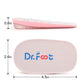 Dr. Foot'S Height Increase Insoles, Heel Cushion Inserts, Heel Lift Inserts For Leg Length Discrepancies (0.6'' Height)