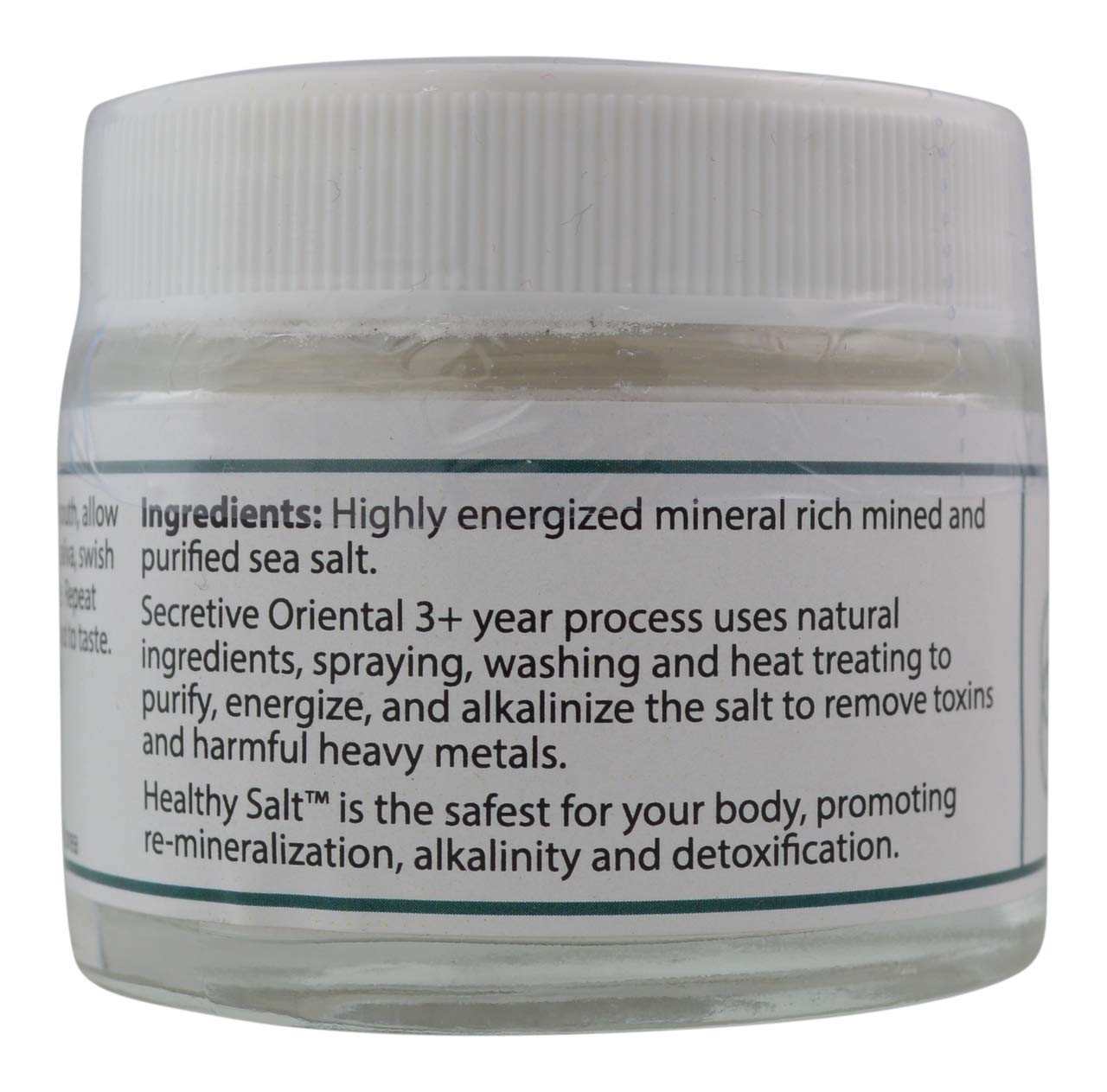 Creatrix Solutions Healthy Sea Salt, Fine Ground, Organic, 2 Oz
